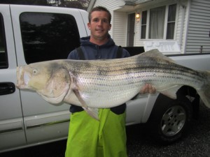 Chris Jensen 42-Pounder Chris Jensen 42Pounder 300x225 2011 Striper Cup Photos