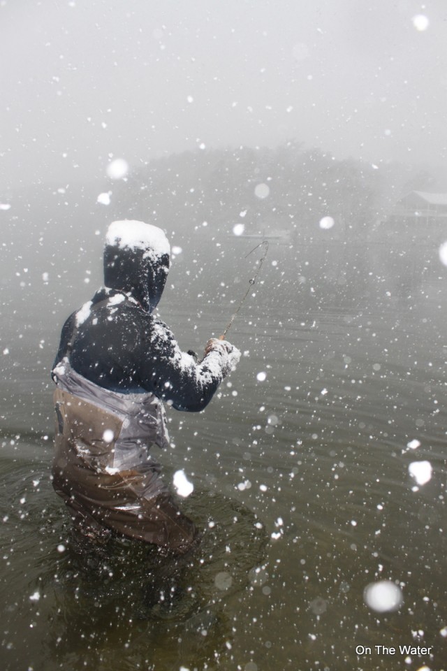 IMG 3008 640x960 Fishing in the Snow (Weekend Report)