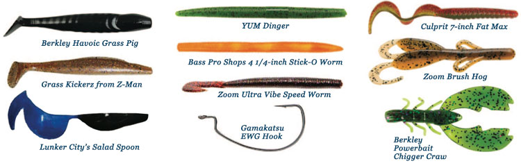 YUM Craw Chunk Soft Plastic Bait Bass Fishing Lure Togo
