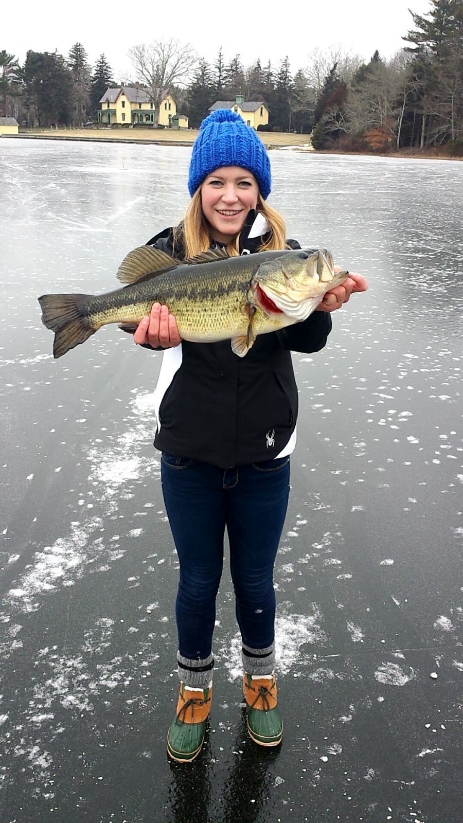 Massachusetts Fishing Report January 22, 2015 On The Water