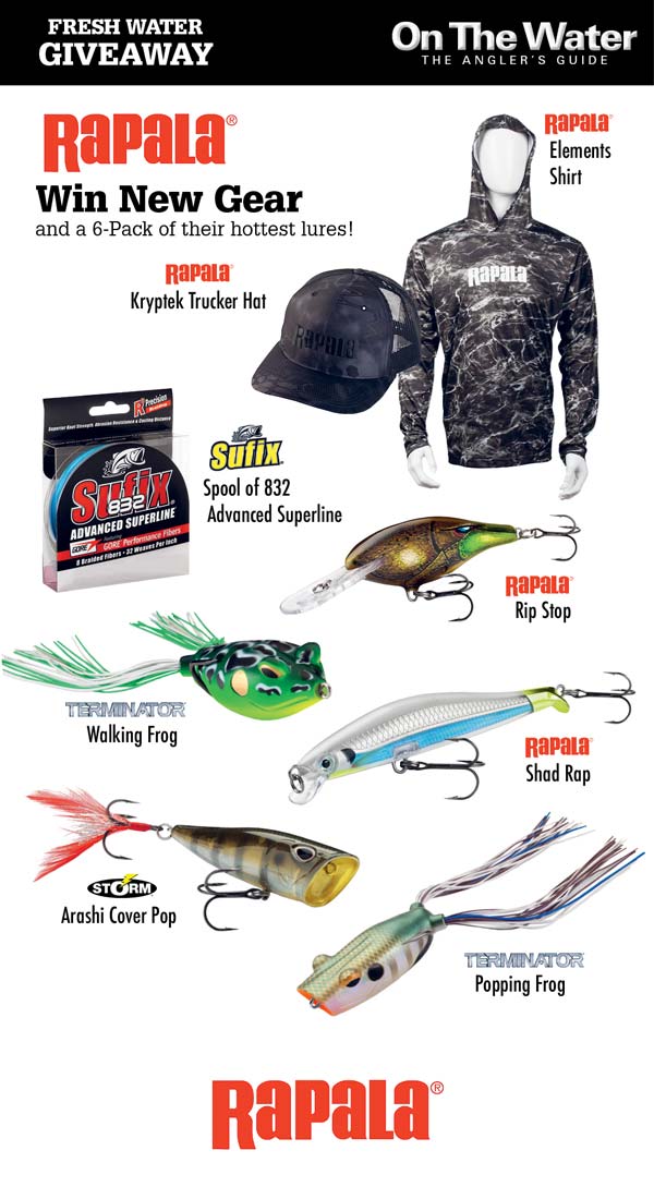 Win A Rapala Gear Package And A Six-Pack of Their Hottest Lures