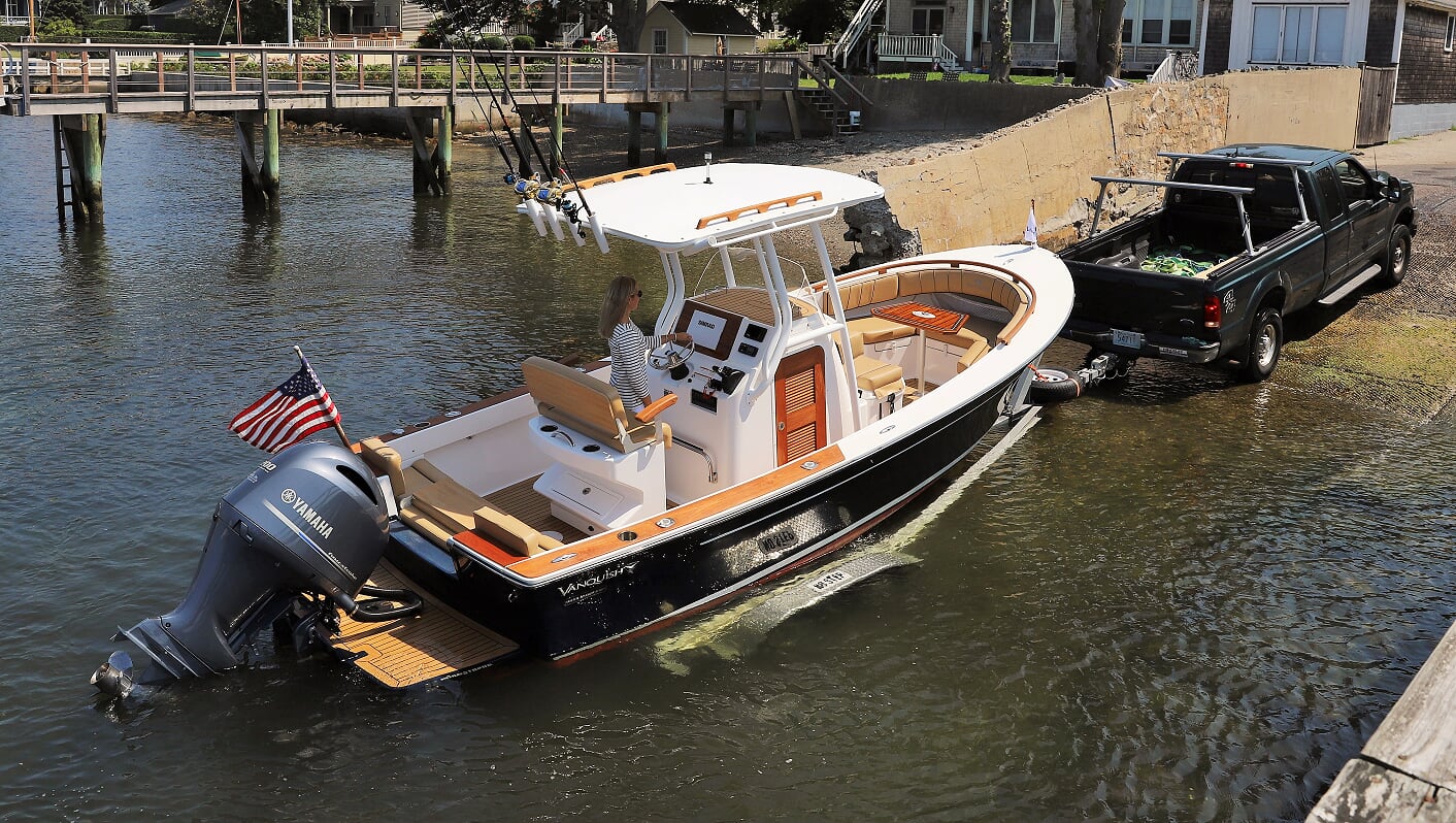 vanquish - new england boat builder offers premium center