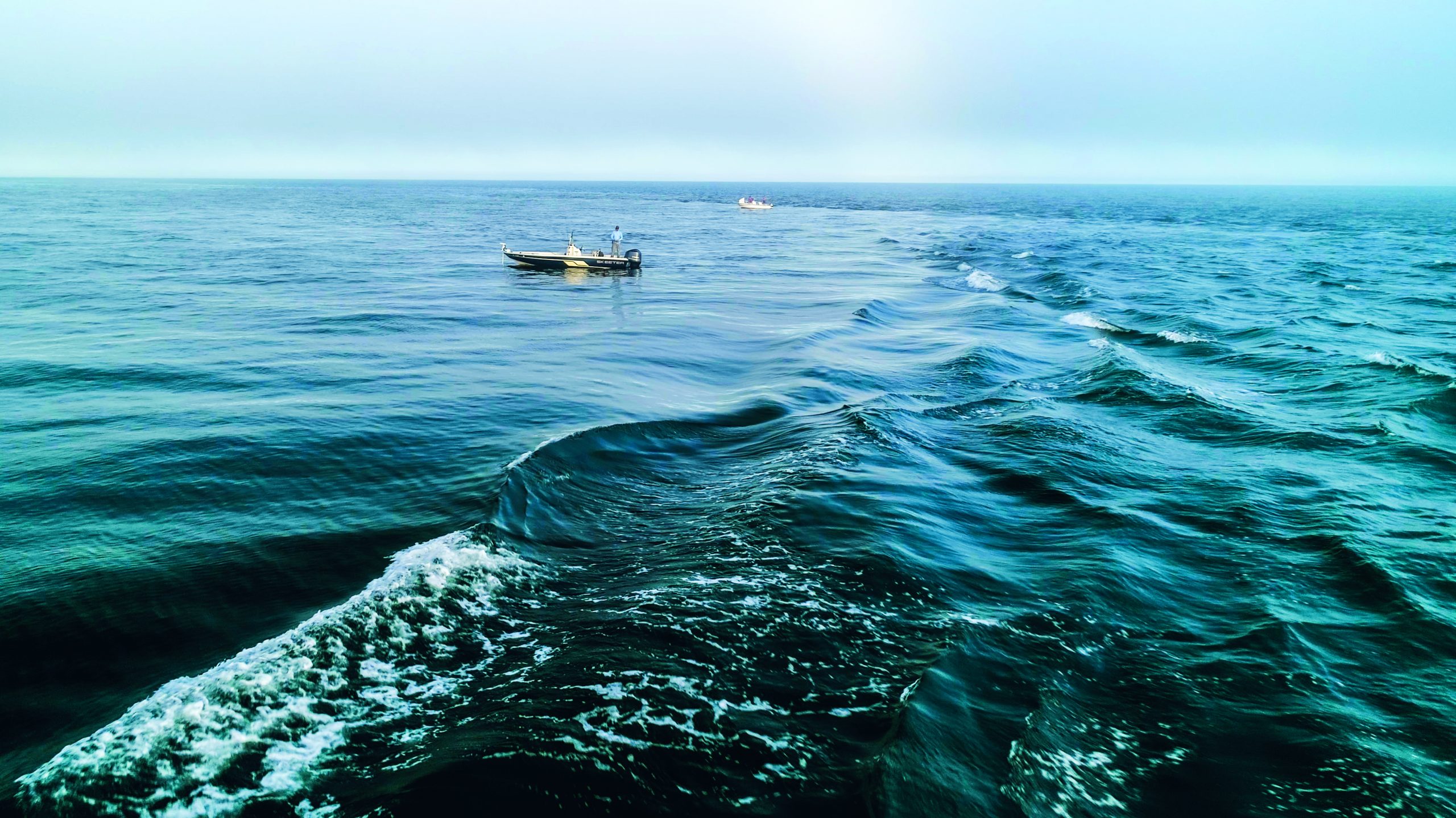 Drift Boat Fishing At Night