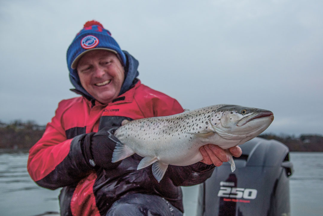 Niagara River Lake Trout On The Water